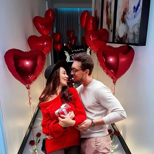 SpecialYou.in Special You Valentine Decoration Items, Romantic Decoration for Bedroom, Love Balloons for Decoration, Room Items for Bedroom, Valentine's Day Decor, Home Entrance Decor - Image 5
