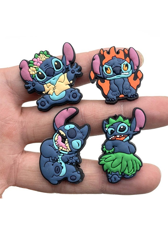 20PCS Crocs Shoe Decoration Charms, Stitch Series Charms Shoes Charm for Crocs Hole Hole Shoe for Kids Boys Girls Men Women Party Supplies  - Image 4