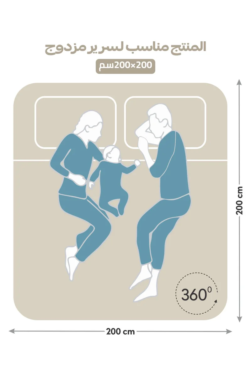 Donetella Bedding Fitted Sheet - Fits 200x200 Cm For King Bed - 3 Pcs (1 Fitted Sheet and 2 Pillowcases) - 35 Cm Deep Pocket - Solid Bed Sheet