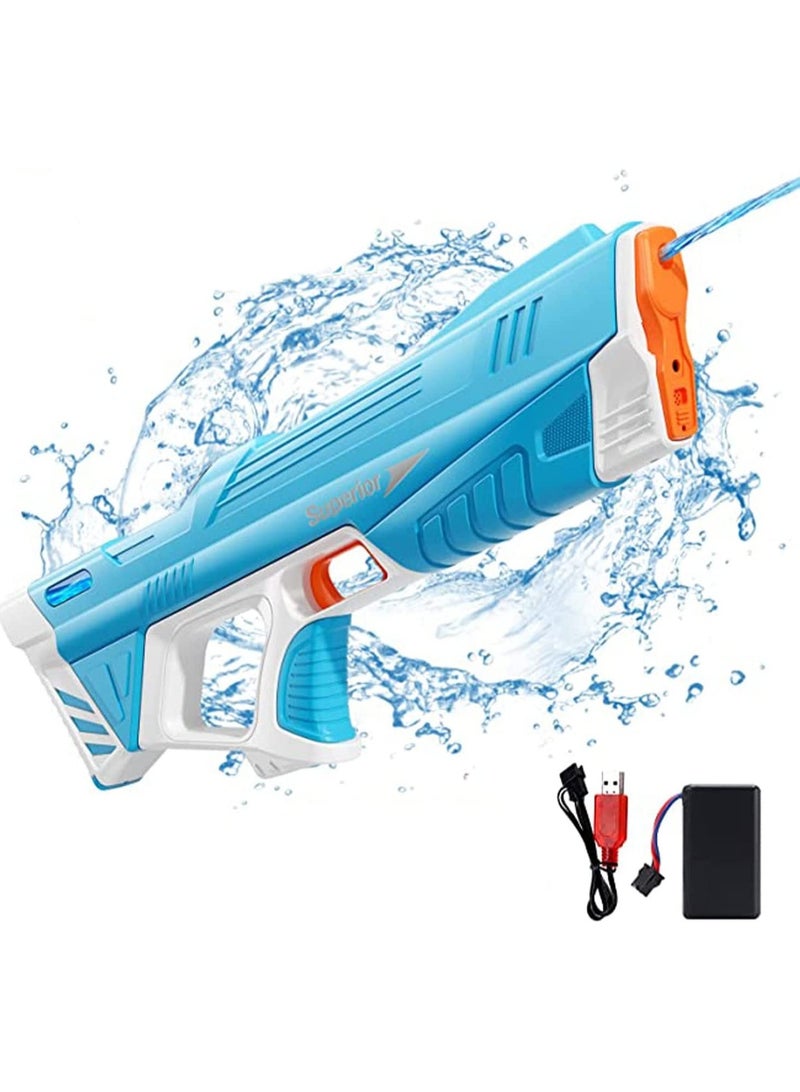 GGEROU Electric Water  Blasters,Auto Suction Water  Blasters for Adults&Kids,Battery Powered Squirt  Blasters,Automatic Water Blaster - Image 1