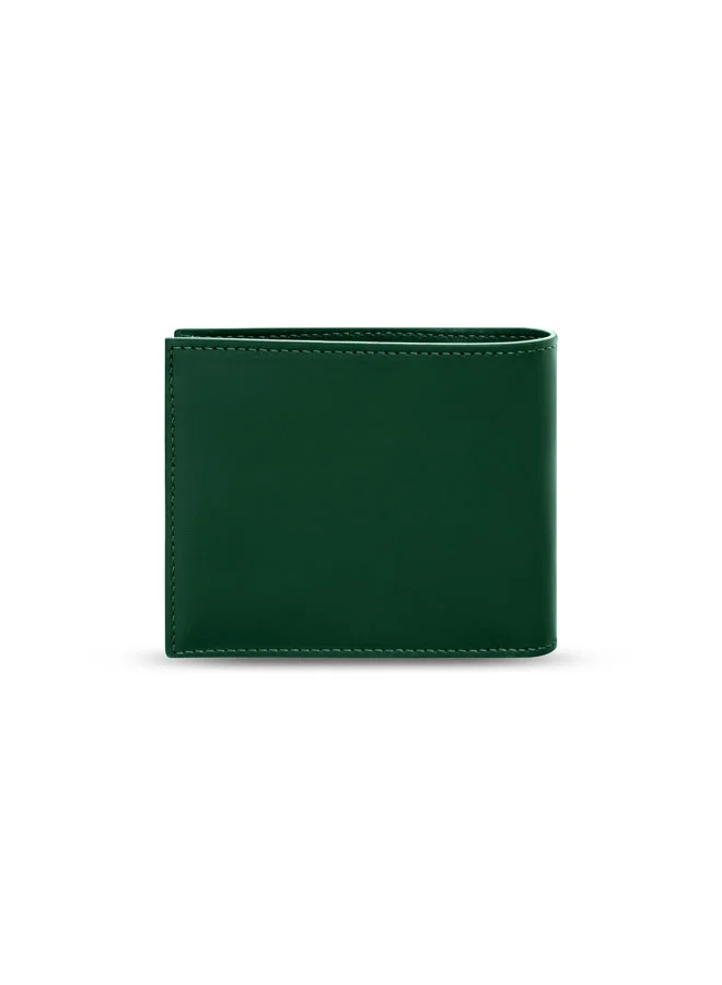 Saint Honore Paris Core Bottle Green Leather Wallet for Men