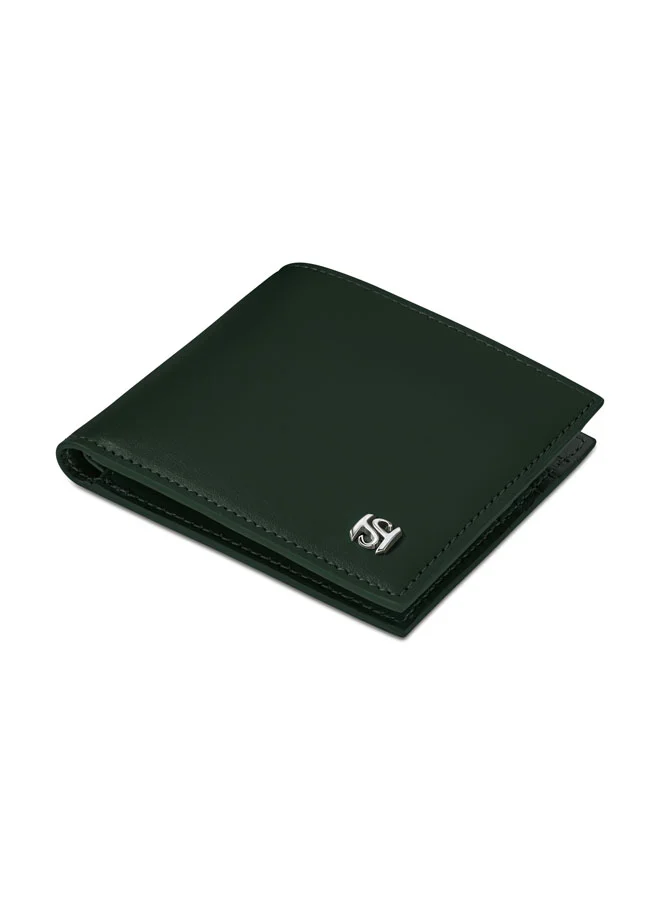 Saint Honore Paris  Core Bottle Green Leather Wallet for Men for Men | Best Price UAE