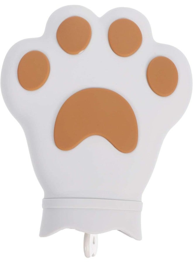 klarako 250ML Hot Water Bottle Cat Paw Shaped Silicone Hot Water Bag Hand Warmer Water Bag for Neck Shoulders Feet Warmer Menstrual Cramps Hot Cold Therapy - Image 1
