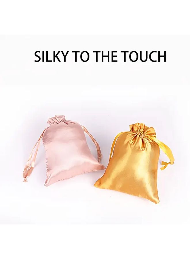 14pcs Black Satin Drawstring Gift Bags 15cm 5 9in For Jewelry And Special Occasions - Image 3