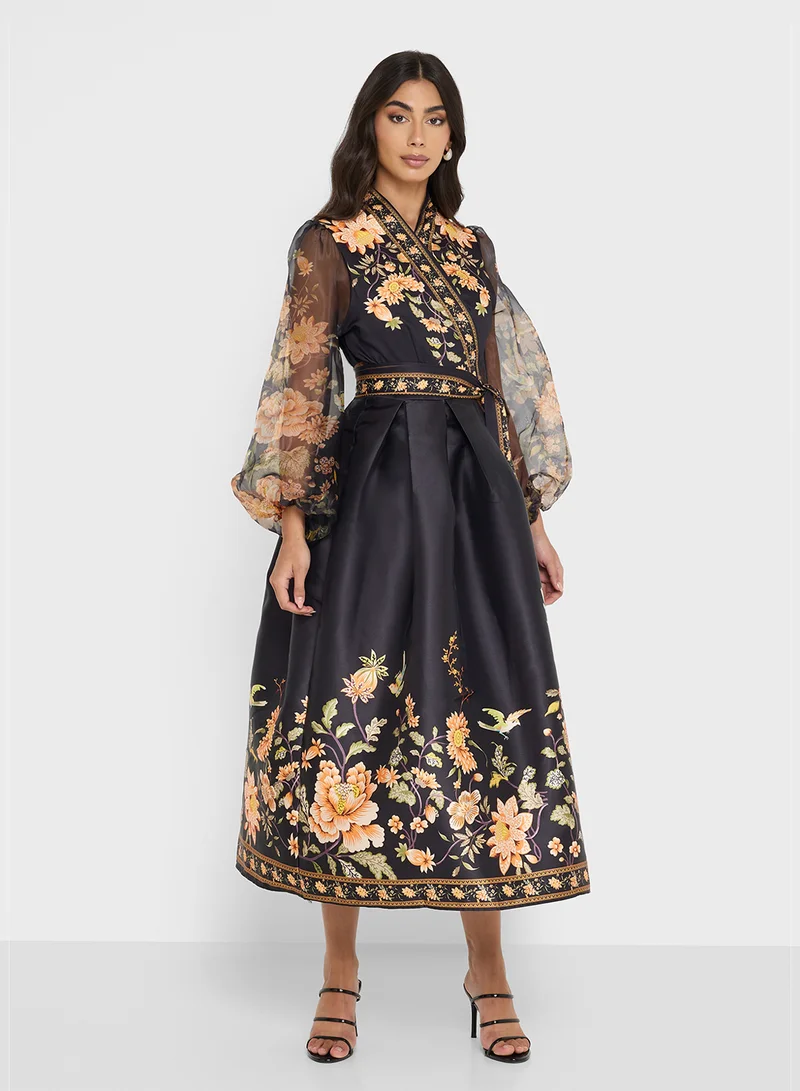 ELLA Floral Print Dress