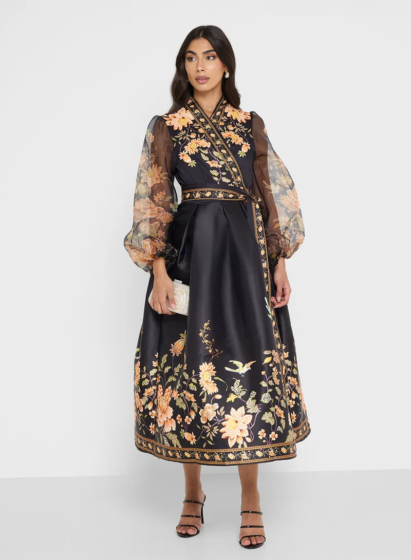 ELLA Floral Print Dress