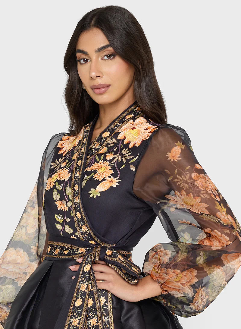 ELLA Floral Print Dress