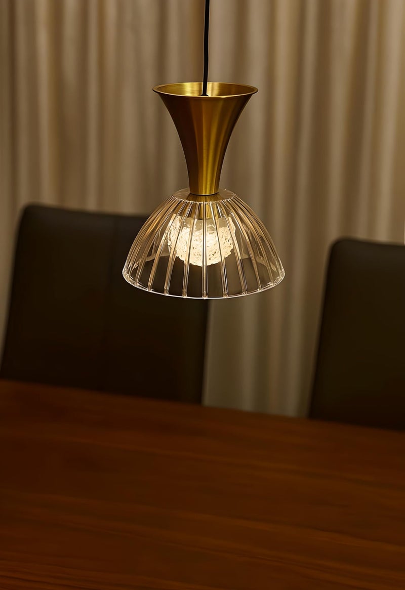 FILLISKA® Luxurious Hanging/Pendant Light. Warmwhite Light (Acrylic RoseGold-553) - Image 4