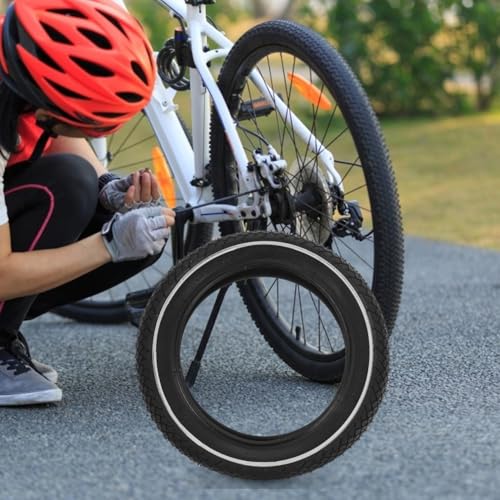 BESPORTBLE 12inch Kids Bike Replacement Tires: Anti-Skid Rubber Outer Tire for Safe Riding on Pavement, Dirt, and Gravel - Image 2