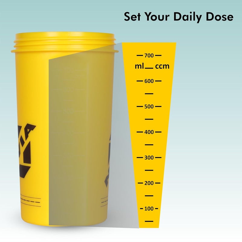 Nivia Street Sports Shaker - 750 ml Yellow - Image 5