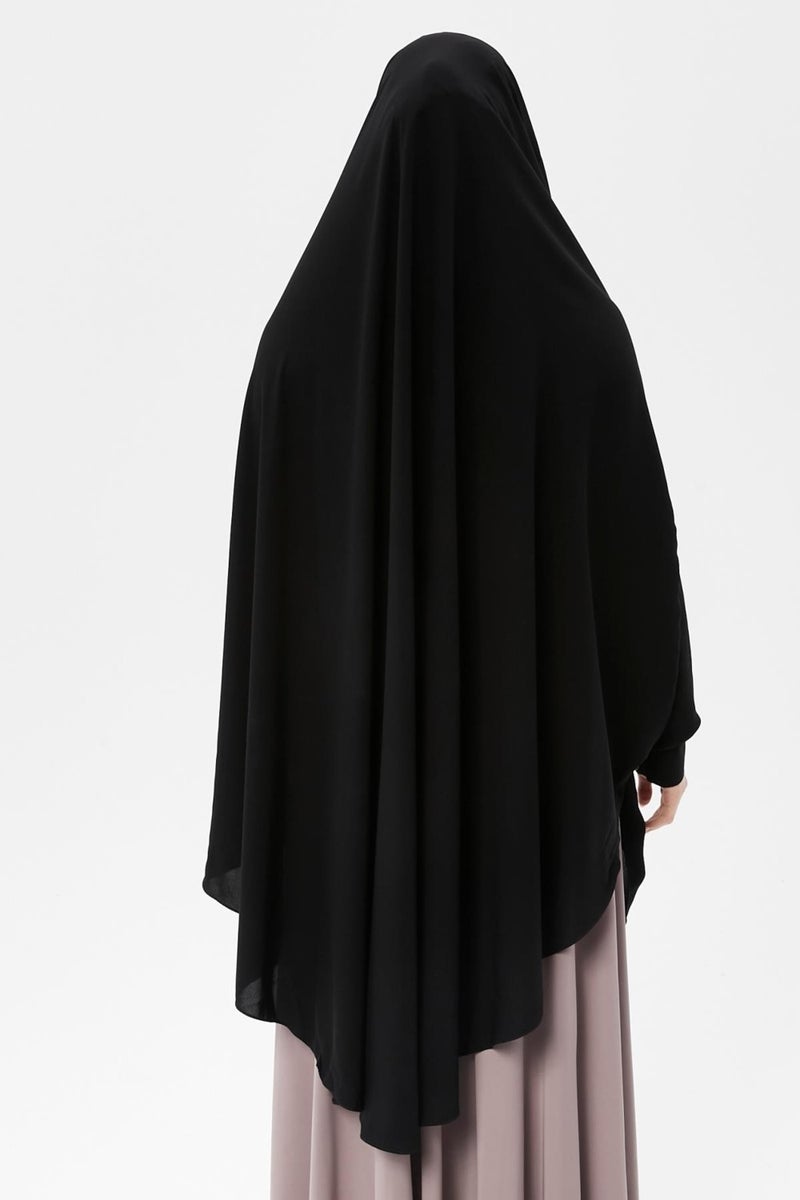 Altobeh Women's Hijab Medina Silk Sheet Top with Veil Soufflé Hijab - Image 5