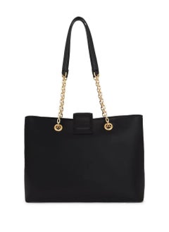 Karl Lagerfeld Paris Karl Lagerfeld Paris Signature Fan leather tote bag  - Image 4