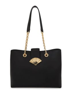 Karl Lagerfeld Paris Karl Lagerfeld Paris Signature Fan leather tote bag  - Image 1