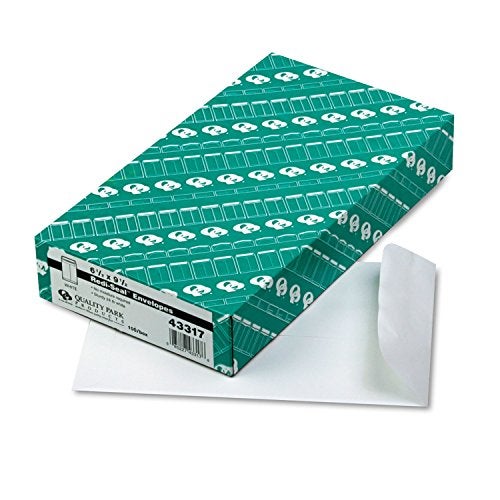 Quality Park 6-1/2 x 9-1/2 Catalog Mailing Envelopes, Redi-Seal Self Seal Envelope Closure, 28 lb White Wove Paper, 100/ Box (QUA43317) - Image 5