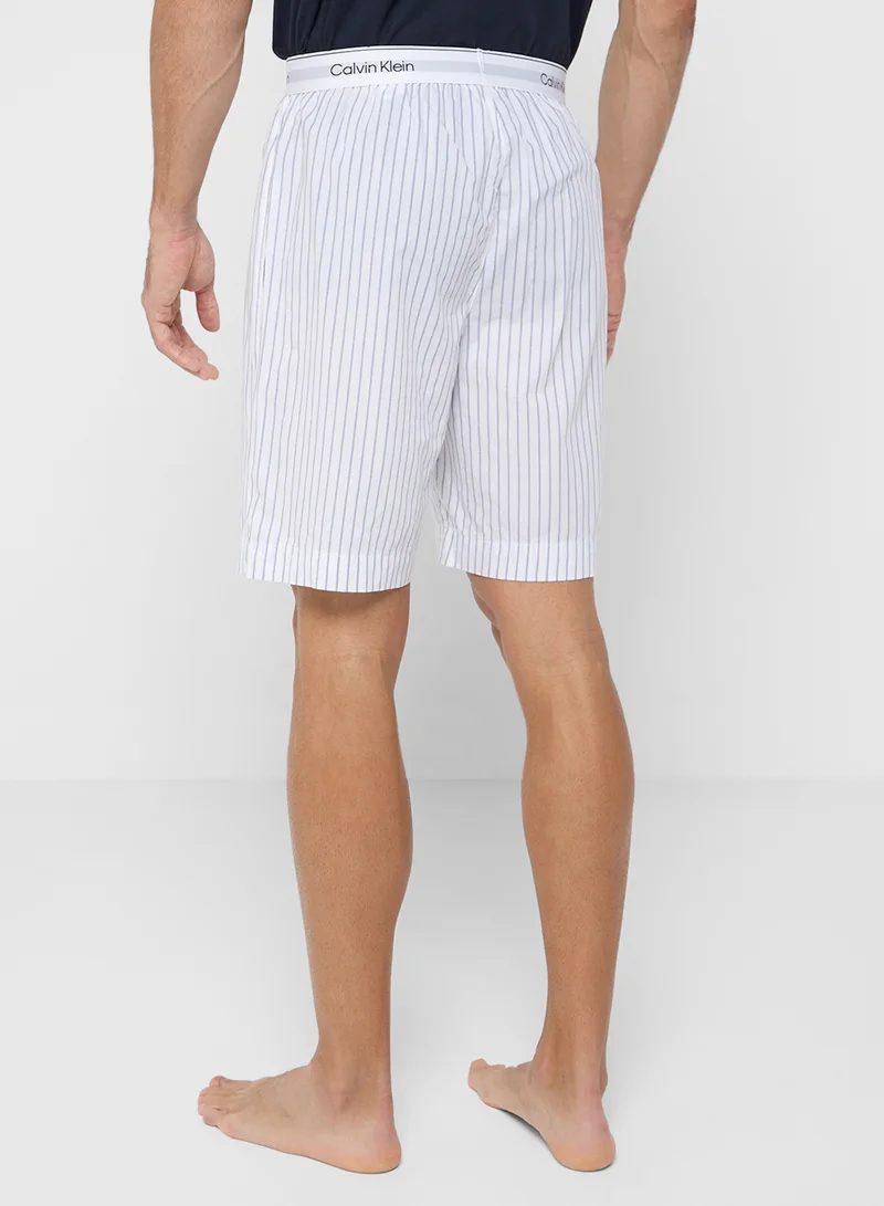 CALVIN KLEIN Cotton Poplin Pyjama Shorts