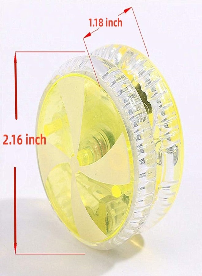 Bioristar LED Light Up Yo Yo Yoyo for Kids Beginner Yo Yo 4 Pack (4 Pack LED Light Up Yo Yo) - Image 3