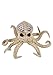 Crazy Bonez Light Up Skeleton Octopus - Image 3