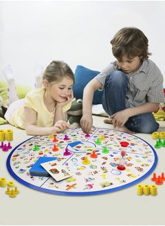 GROIC Matching Memory Board Game, Little Detective Card Games for Kids and Family with A Foldable Mat, Preschool Learning and Educational Toy  23 Inches  - Image 2