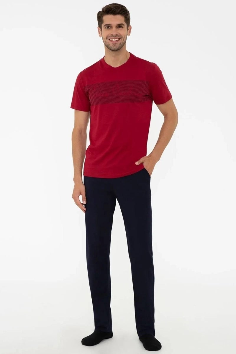 pierre cardin 100% Cotton Men's Pajama Set  - Image 2