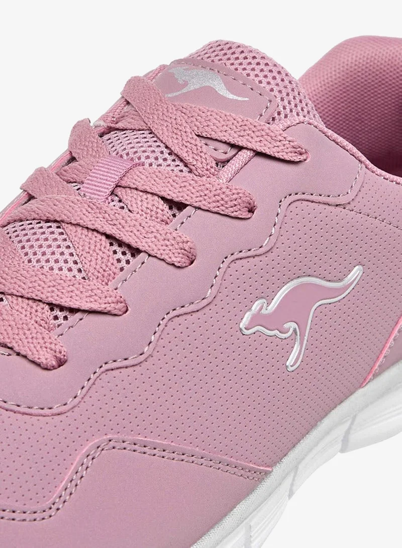kangaROOS PINK Women's Pull Tab Lace-Up Sports Shoes for Women | Best Price UAE