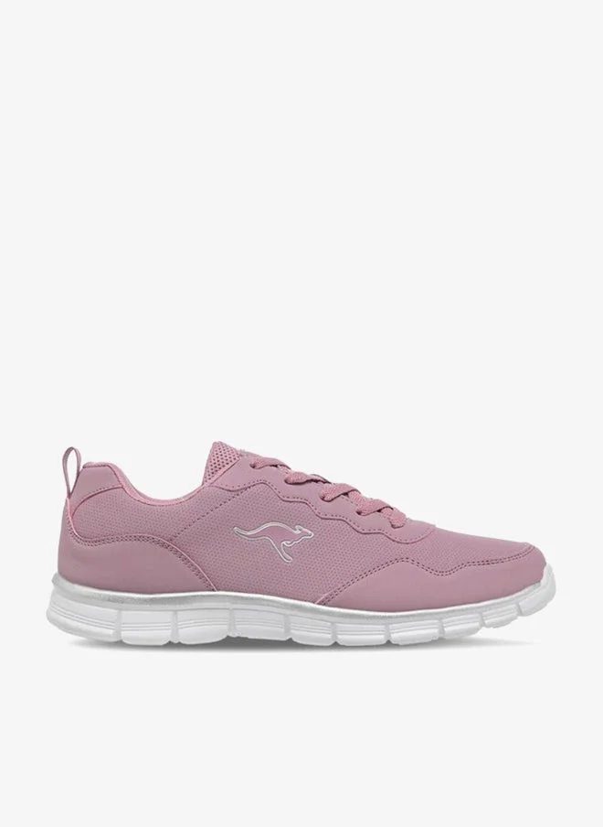 kangaROOS PINK Women's Pull Tab Lace-Up Sports Shoes for Women | Best Price UAE