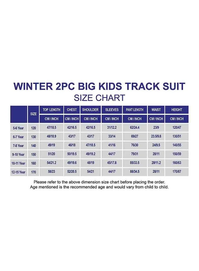 LITTLE SURPRISE BOX Casual Dark Peach 2Pcs Track Suit Set For Kids & Tweens
