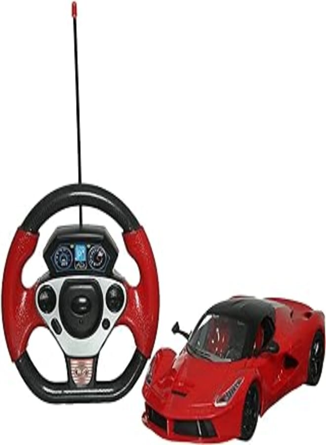 Jun Xing Da Big Car With Remote For Boys, Red