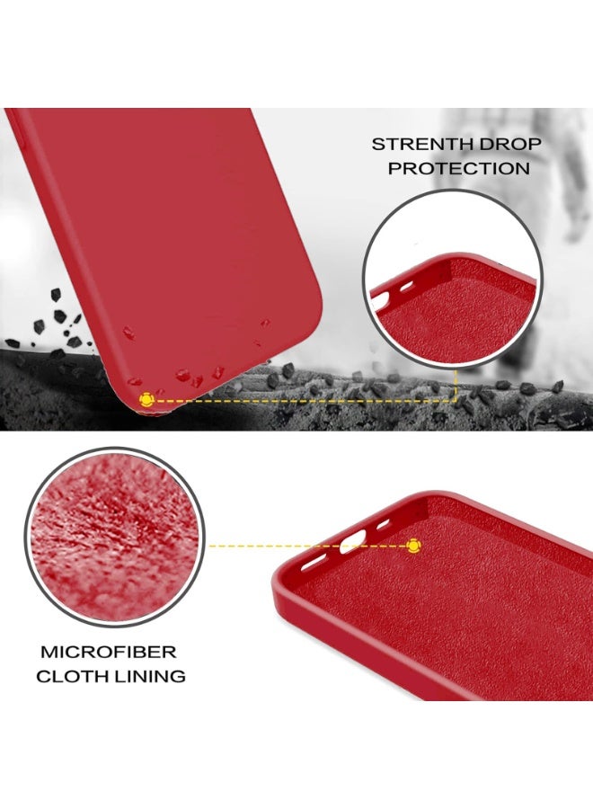 عام غطاء سامسونج جالكسي A26 من السيليكون السائل - حماية كاملة للهاتف مع بطانة ناعمة من الألياف الدقيقة مقاومة للخدوش والصدمات - Image 3