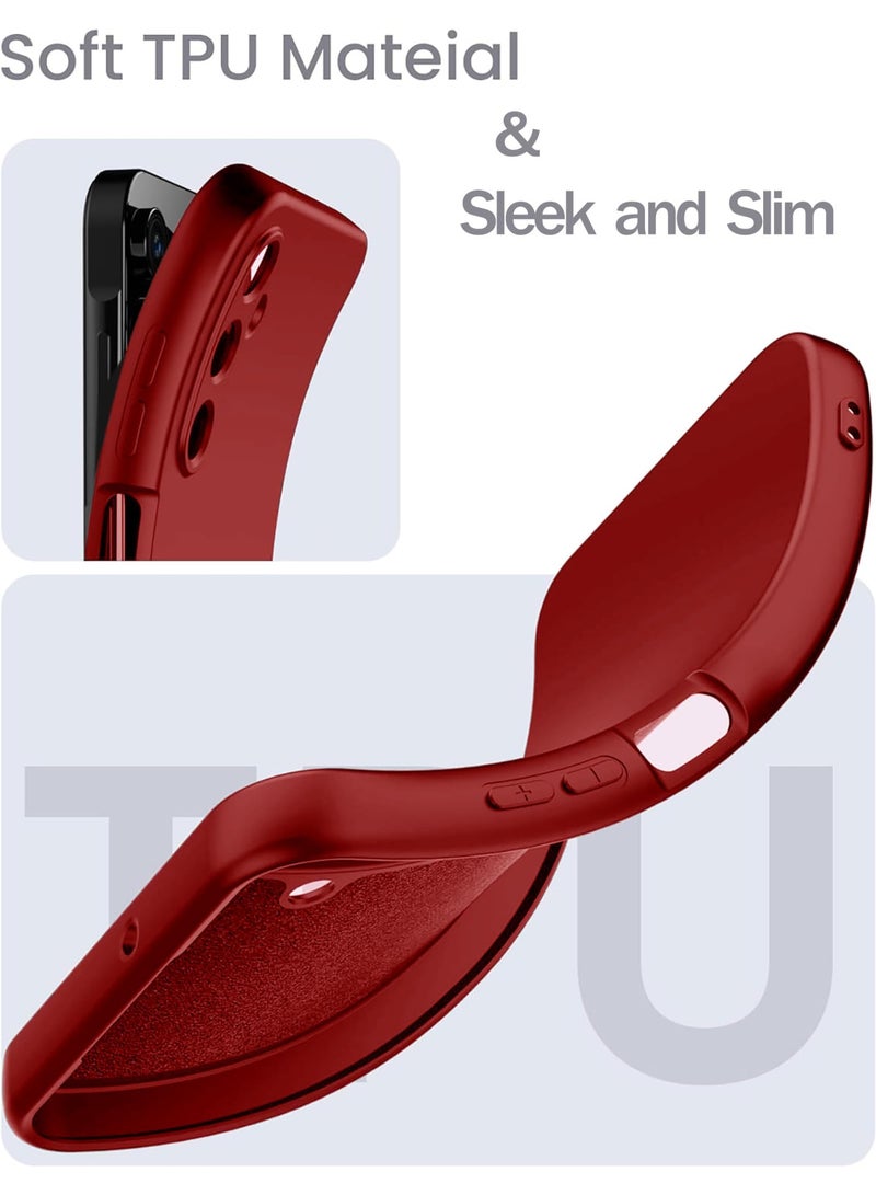 عام غطاء سامسونج جالكسي A26 من السيليكون السائل - حماية كاملة للهاتف مع بطانة ناعمة من الألياف الدقيقة مقاومة للخدوش والصدمات - Image 4