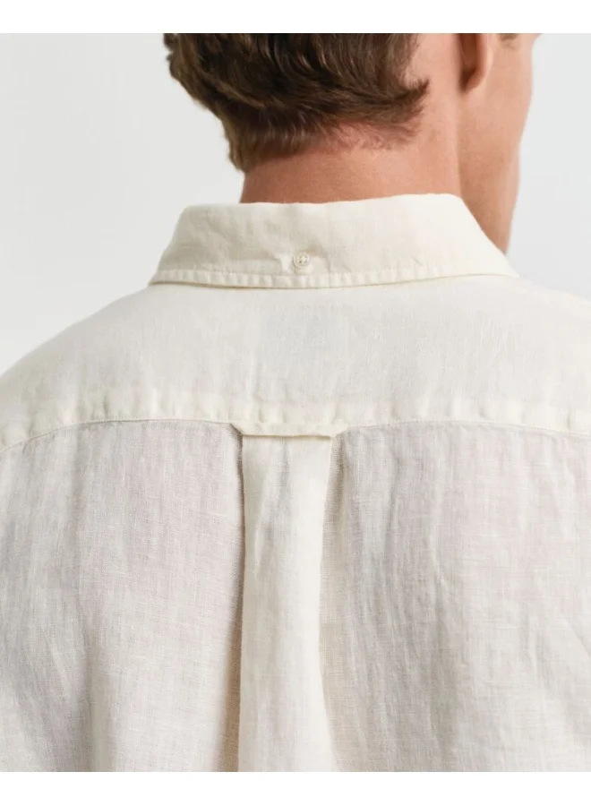 GANT Gant Regular Gmnt Dyed Linen Shirt