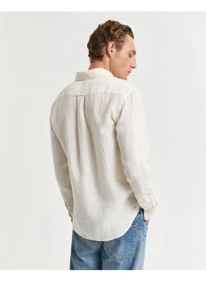 GANT  Gant Regular Gmnt Dyed Linen Shirt for Men | Best Price UAE