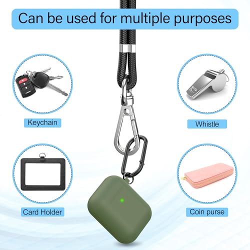 Xfopz Adjustable Cell Phone Lanyard Crossbody Neck Strap & Phone Wrist Strap with Tether Tabs Compatible for iPhone Android Smartphones - Image 4