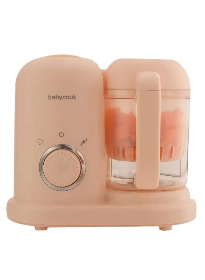 ببيكوك ماكينة تحضير طعام الاطفال 2 في 1 ، خلاط طعام اطفال كهربائي بالبخار ومكملات غذائية وخلط طعام صغير للطبخ، مطحنة طعام صغيرة - Image 4