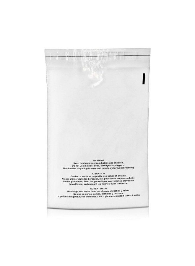 Shop4Mailers Clear Plastic Flat Poly Bags With Suffocation Warning Self Seal Adhesive 1.5 Mil For Business Fba Packaging Jewelry Clothes Prints Storage Resealable Pack Of 200 (6 X 9)  - Image 1