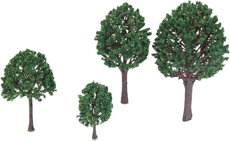 كلاراكو مجموعة بناء حديقة مكونة من 4 قطع، نموذج شجرة، مقياس O 3.54 بوصة 7.1 بوصة - Image 2