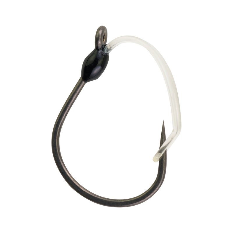 Berkley Berkley Fusion19 WeedlessWideGap Hooks Smoke Satin, Hook Size: 2/0 (5 Count) 