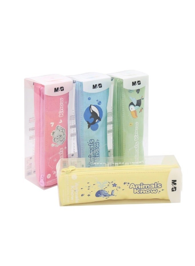 M&G Chenguang Cloth Pencil case soft  Animals 1pocket - 1pcs - No:APB932CE - Image 1