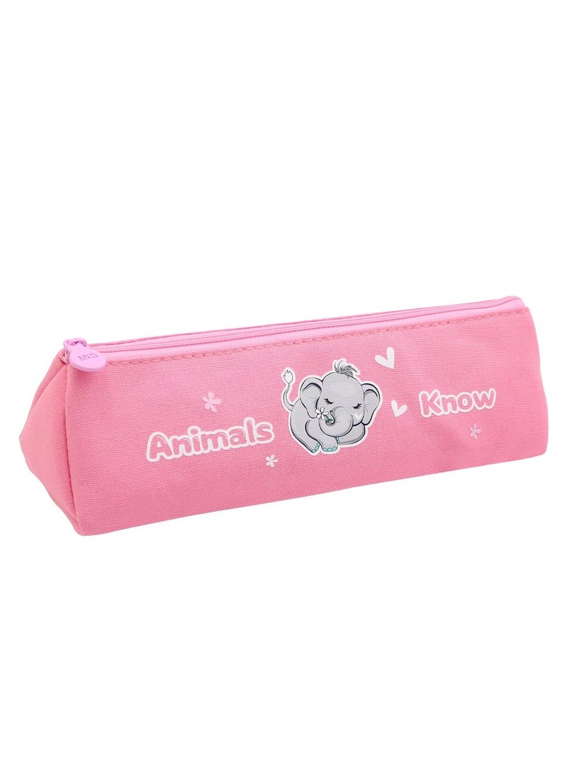 M&G Chenguang Cloth Pencil case soft  Animals 1pocket - 1pcs - No:APB932CE - Image 2