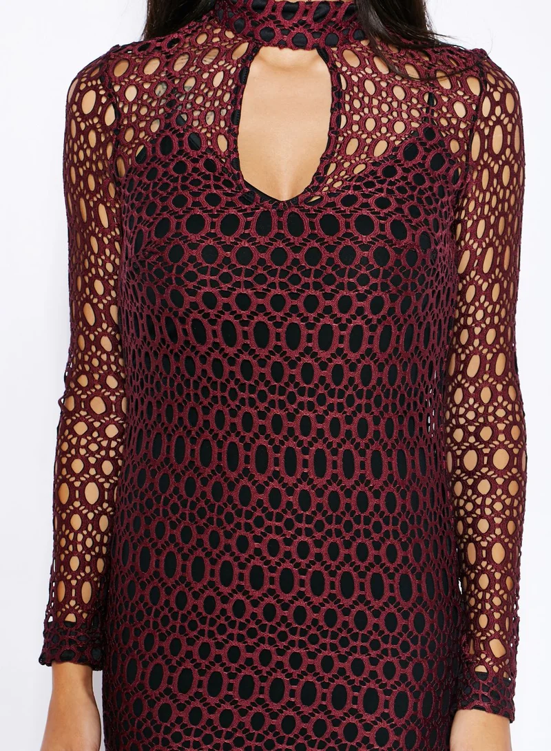 Miss Selfridge Lace Maxi Dress