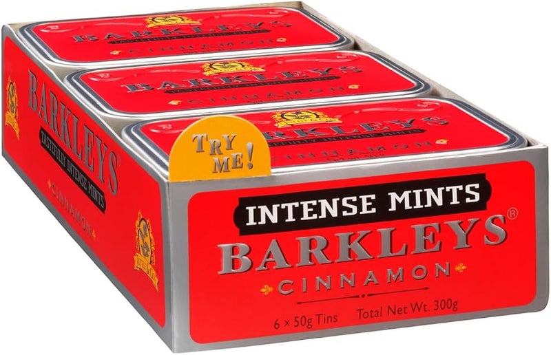 Barkleys Cinnamon Mints - Pack of 6 - Image 1