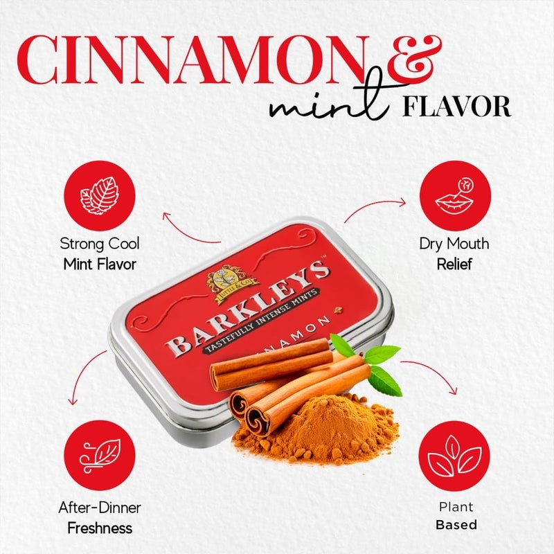 Barkleys Cinnamon Mints - Pack of 6 - Image 3
