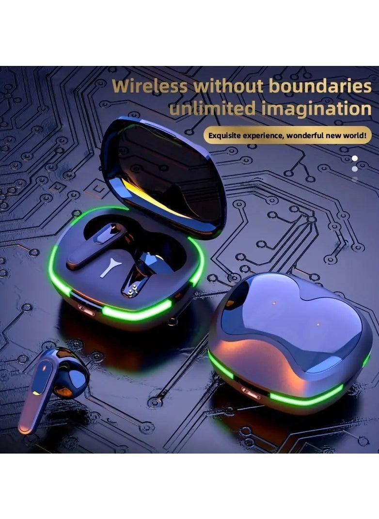 Pro60 Wireless Headphones, Wireless Headset HiFi Stereo Music Headphone With Mic Sports In Ear Earbud Super Long Battery Life For Android/IOS