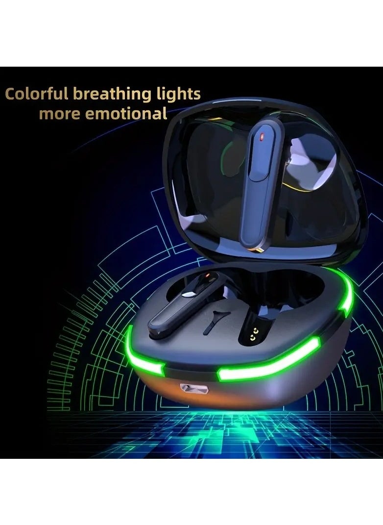 Pro60 Wireless Headphones, Wireless Headset HiFi Stereo Music Headphone With Mic Sports In Ear Earbud Super Long Battery Life For Android/IOS