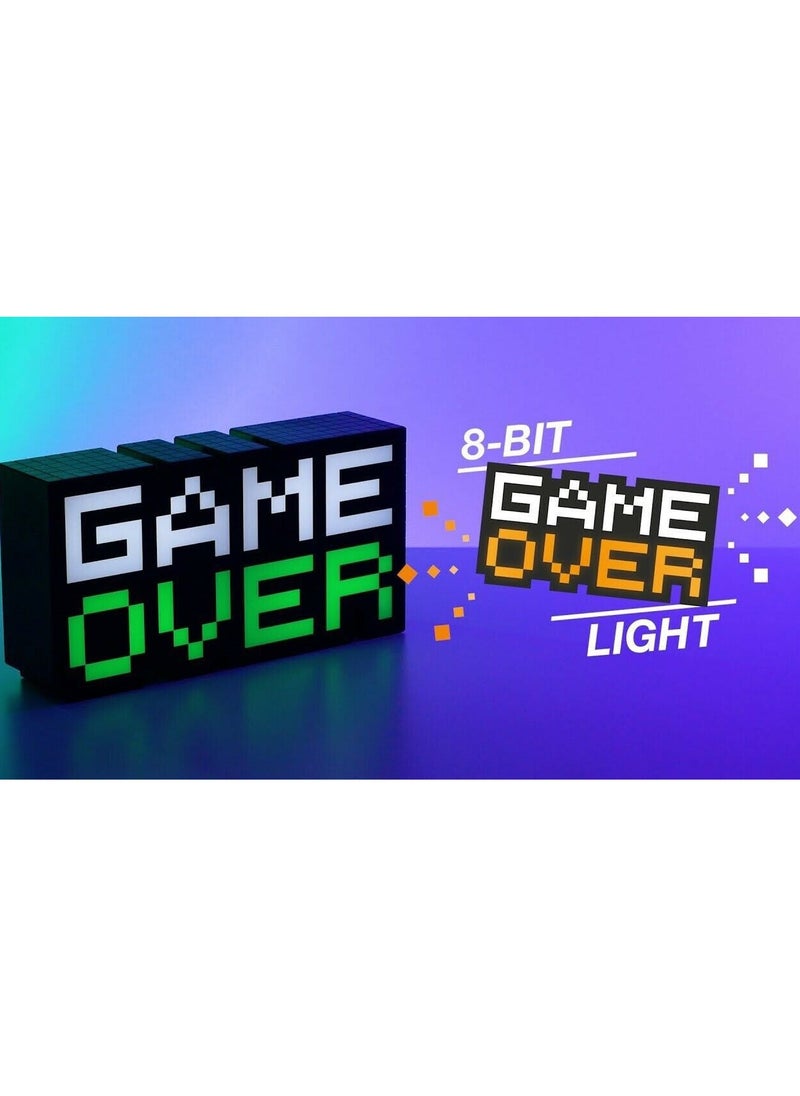 Generic - 8-Bit Pixel Wireless Game Over Light，Colour Changing Game Over Light Multicolour - Image 1