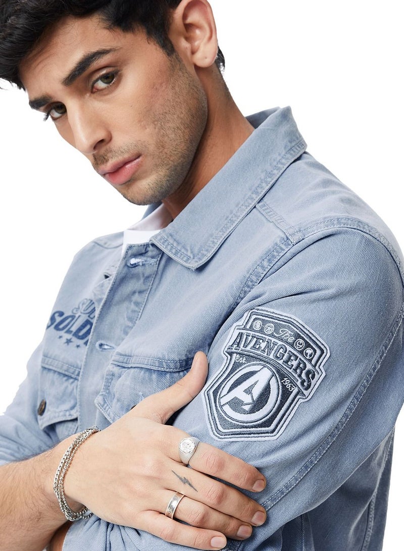 The Souled Store Captain America Jacket - Image 4