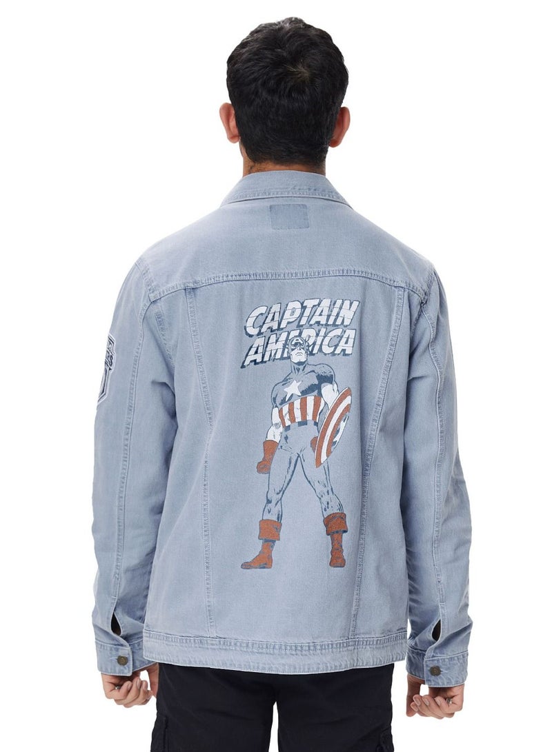 The Souled Store Captain America Jacket - Image 2