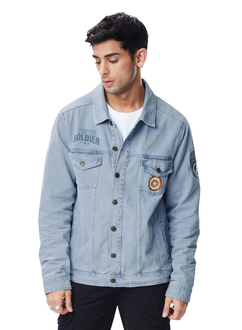 The Souled Store Captain America Jacket - Image 1