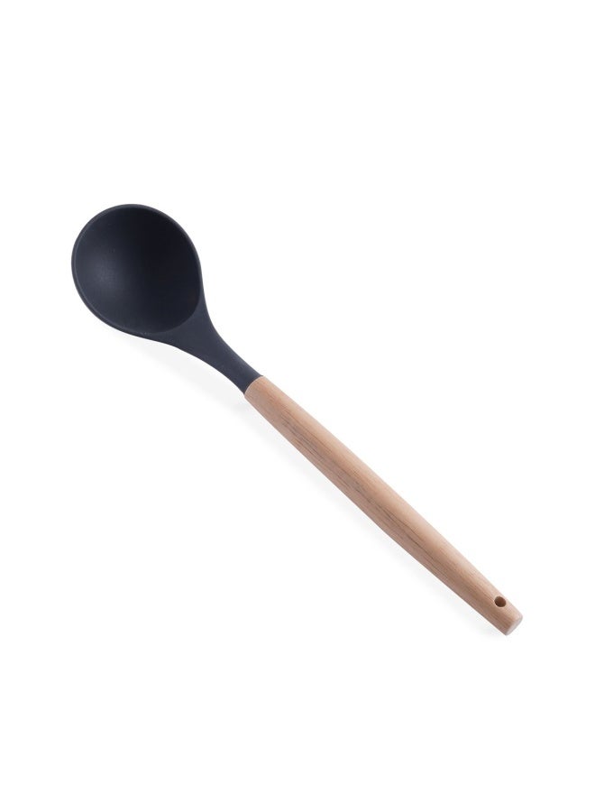 Pan Home Kiro Silicone Soup Ladle 30.5x6.8cm - Grey - Image 1