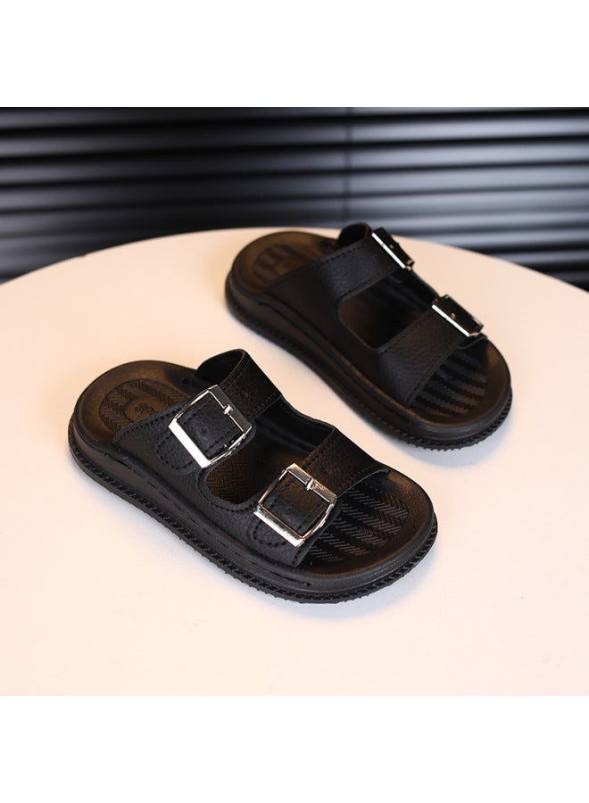 Sandals For Boys, Summer Non-slip And Wear-resistant Sandals For Small And Medium-sized Children, Thick-soled Beach Shoes For 1-6 Years Old, Drop Shipping