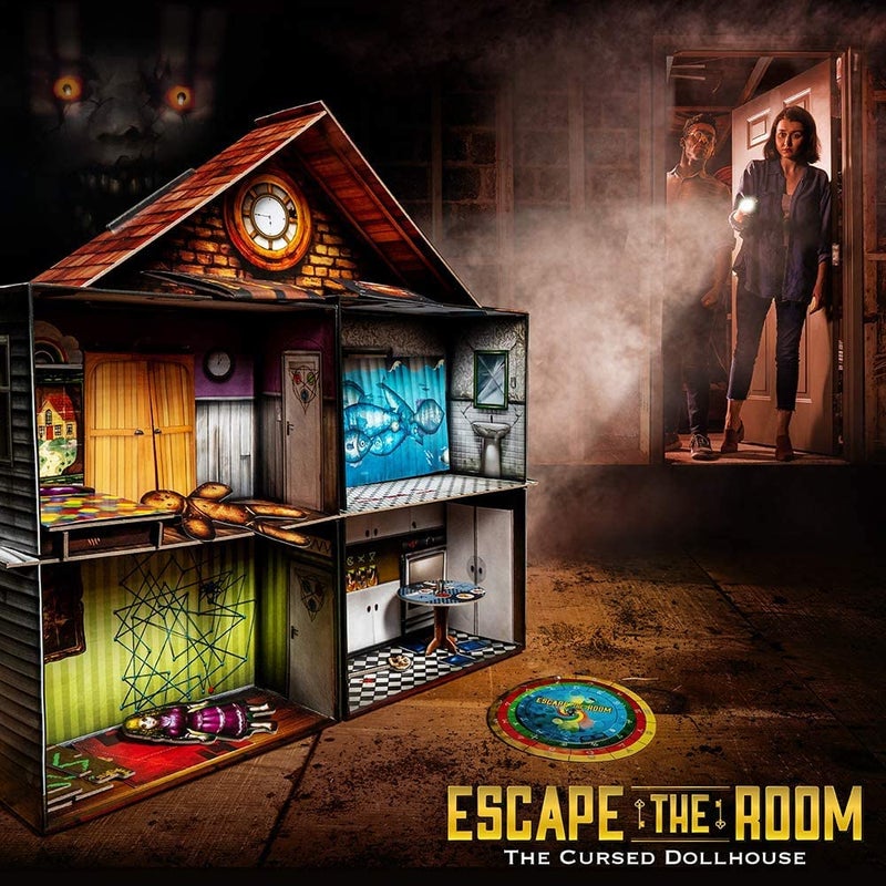 ThinkFun Escape the Room The Cursed Dollhouse â€“ An Escape Room Experience in a Box for Ages 13 and Up (7353) - Image 5